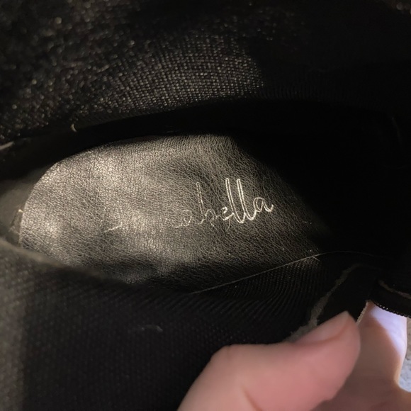 Black Leather Ankle Boots - Picture 6 of 8